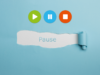 Pausen gemäß Arbeitszeitgesetz. Bild zeigt das Wort "Pause".
