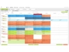 Beispiel eines Plans aus der Online-Dienstplanung mit ShiftJuggler