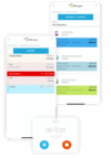 Screenshot der App für Mitarbeiterplanung