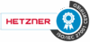 Bild zeigt das Logo der Firma Hetzner und einen Hinweis auf deren ISO 27001 Zertifikat